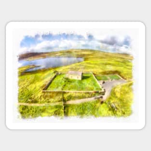 Tresta Kirk, Fetlar Sticker